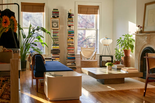 Jill & Aaron’s  Minimalist Brooklyn Brownstone