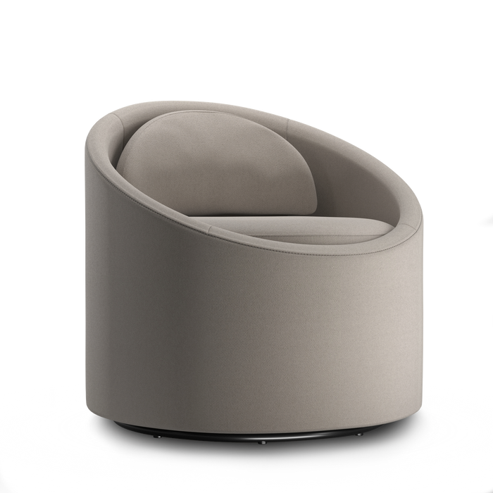 The Gere Easy Chair - Chalk, Granite, & Blush
