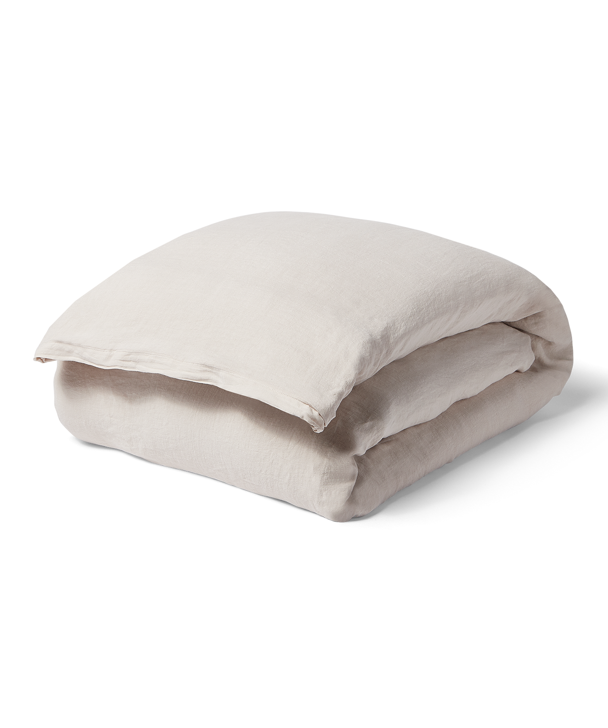 Linen Duvet Cover - Full/Queen - Stone