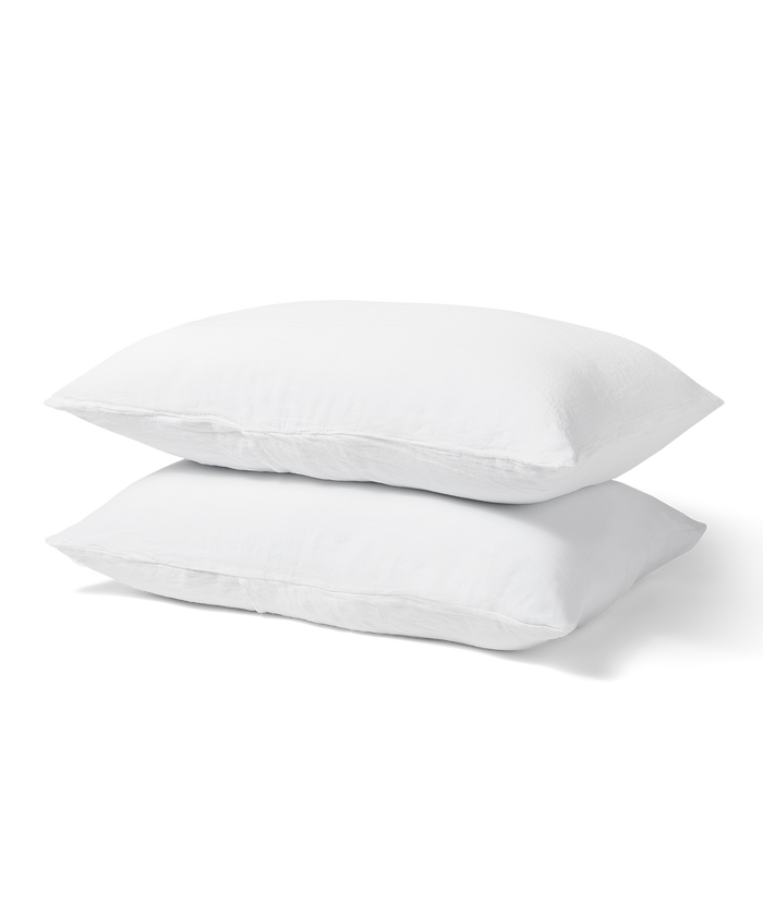Linen Pillow Case Set - Standard